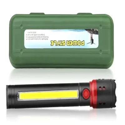 Ручной фонарь Police F863, ЗУ Micro, zoom, аккум