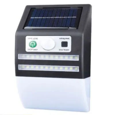 Настінний ліхтар із сонячною панеллю, датчик руху PL454 (YX-652)