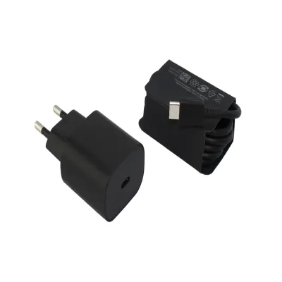 ЗЗП Мережевий Зарядний пристрій 25 W Black Edition, Type-C, з кабелем, 9175