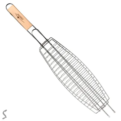 Решітка-гриль для риби 60(+5)*36*12.5*3 см MH-5413