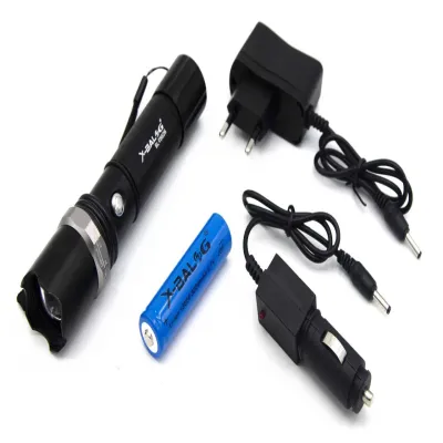 Ручной фонарь Police BL-8626, RB206, Li-ion 18650 или 3хААА, XPE, Автозарядка