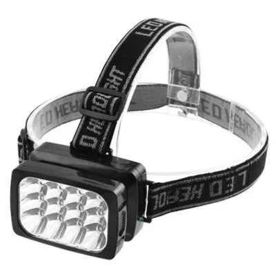 Налобный фонарь Yajia YJ-1837, Аккумулятор, 12LED