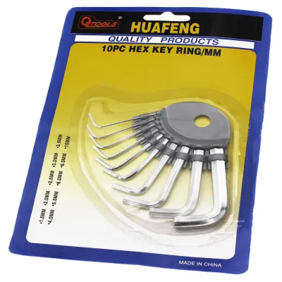 Набор шестигранников "Qtools" шестигранники от 3-10.