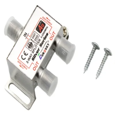 Сплиттер Eurosky Splitter 1/2-way Power Pass 2500МГц (с пропуском питания)