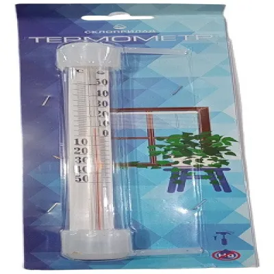 Термометр уличный оконный Стеклоприбор ТБ-3-М1 исп.5, Стекло Большое