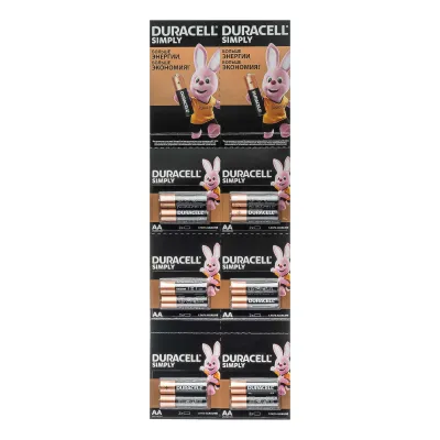 Батарейка Duracell LR6/AA 20шт