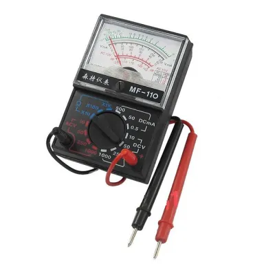 Мультиметр стрелочный, типы измерения - DCV, ACV, DCA. 1000A