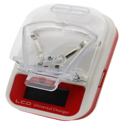 Зарядное устройство адаптер Universal LCD Charger, жабка, краб