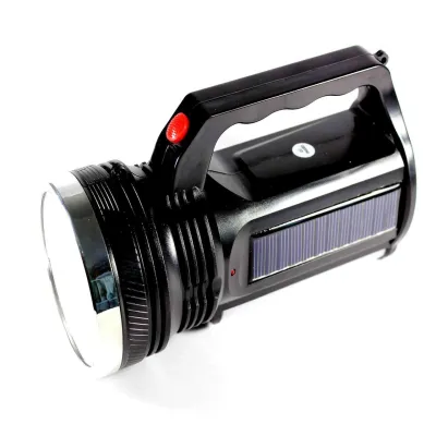 Ручной фонарь Yajia YJ-2836T, Аккумулятор, 1W+16SMD LED, Солнечная батарея