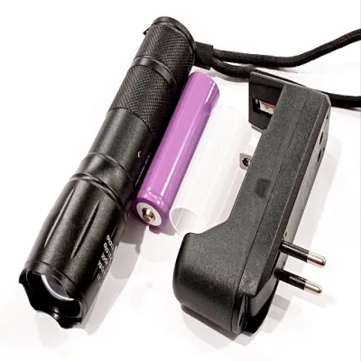 Ручний ліхтар Police BL-1831-T6, RB214, 18650, Zoom, зарядка