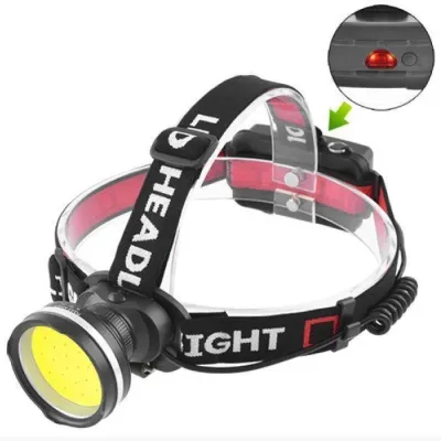 Налобный фонарь X-Balog BL-T931-T6, Акк., COB