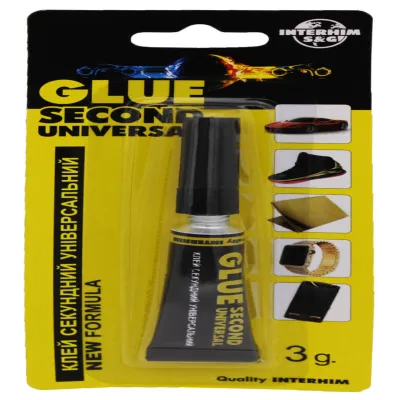 Суперклей 3г. Interhim S&G / блистер