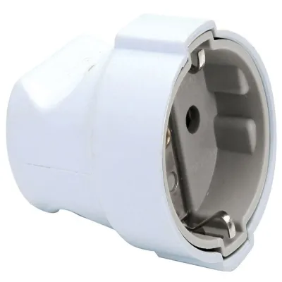 Гнездо электрическое DE-PA 16A с заземлением (11102)