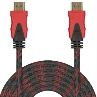 Кабель HDMI на HDMI 1.2 метра 1.4V Тканевая оплетка