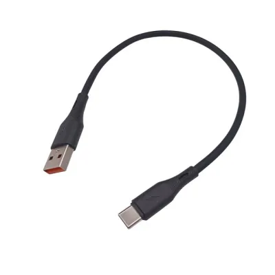 Кабель USB - Type-C короткий / Силиконовый / 30см