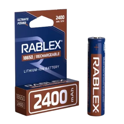 Аккумулятор Rablex 18650, 2400mAh Li-ION 3.7v
