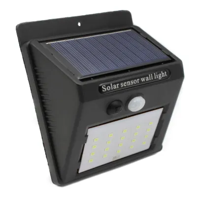 Настінний ліхтар з сонячною панеллю /датчик -руху-освітлення SH1605