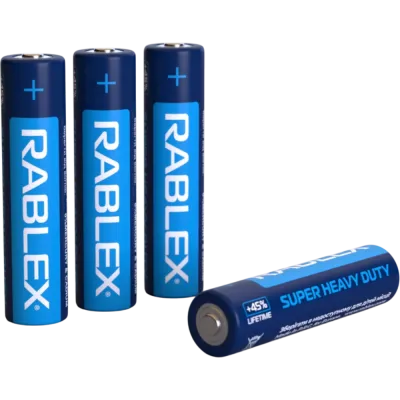 Батарейка Rablex R3 AAA Super Heavy Duty солевая (60шт в пачке)