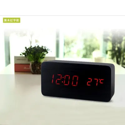 Часы электронные VST-862-1-Red с температурой и подсветкой