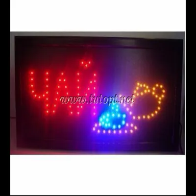 Вывеска светодиодная Чай 48см*25см