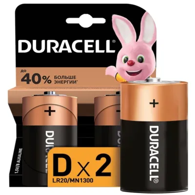 Батарейка Duracell LR20 Alkaline