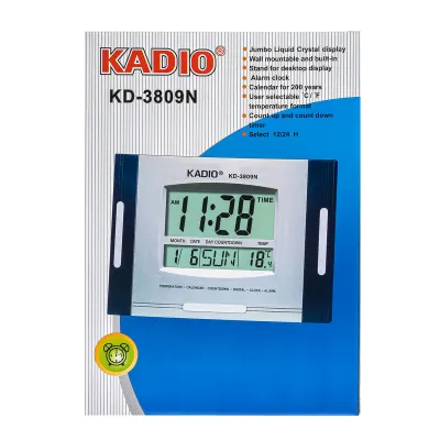 Часы электронные Kadio KD-3809N 255х223х21