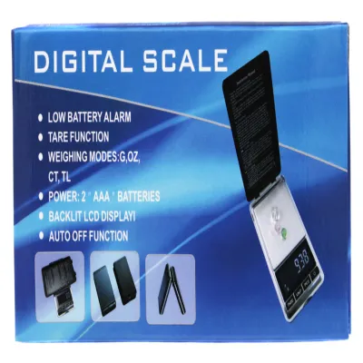 Весы ювелирные 200г 6*12*1.5 DIGITAL SCALE (синяя коробка)