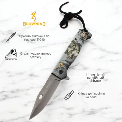 Нож складной Browning A723