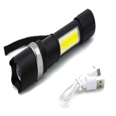 Ручной фонарь Police BL-W546, 1х18650, 1XPE+COB, ЗУ microUSB, 7410