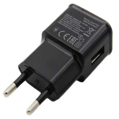 СЗУ Сетевое Зарядное Устройство USB x 1 "Samsung" (Чёрный 1A)