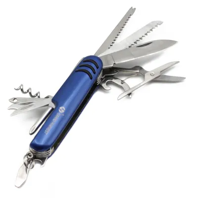 Мультитул швейцарский нож 10 в 1 A774-2 Синий