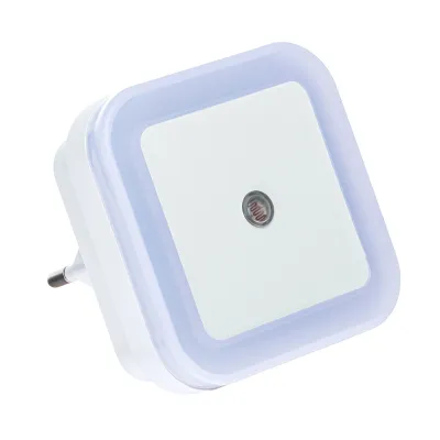 Ночник LED в розетку с датчиком освещения (разные цвета) №250