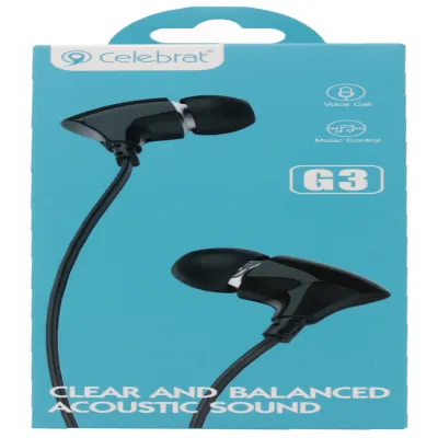 Вакуумные наушники-гарнитура Celebrat G3