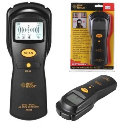 Индикатор скрытой проводки + Металоискатель Smart Sensor AR906 / 7004