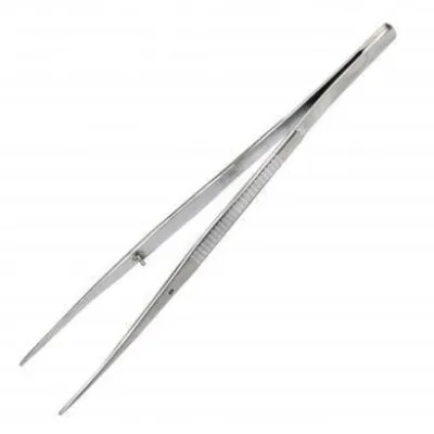 Пинцет зубной прямой 160 мм ПЗ "мед сталь" m26018