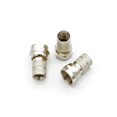Штекер F разём RG-6 (size18mm) цинк
