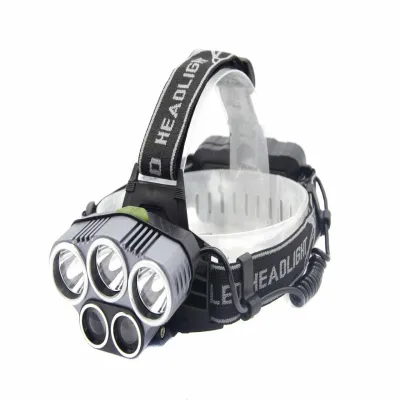 Налобный фонарь K-85-T6, Акк., 5xT6 LED, Zoom