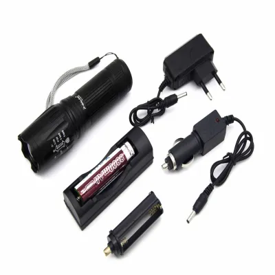 Ручной фонарь Police BL-200, P50 LED, Li-ion 1х18650 или 3хААА