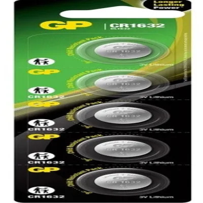 Батарейки-Таблетки GP CR1632 / 3V блистер 5шт. ОРИГИНАЛ