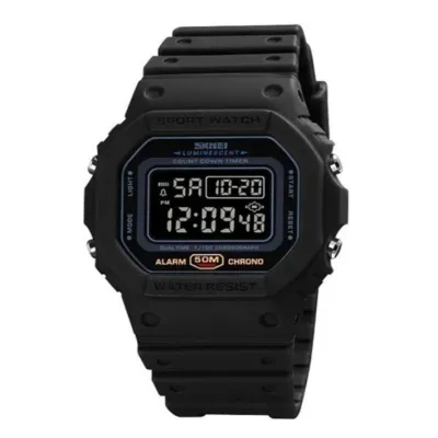 Часы наручные SKMEI 1628BKBK, BLACK-BLACK, 10256