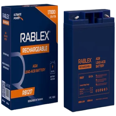 Аккумуляторная батарея Rablex 12V 17Ah (RB1217), свинцово-кислотная (SLA)