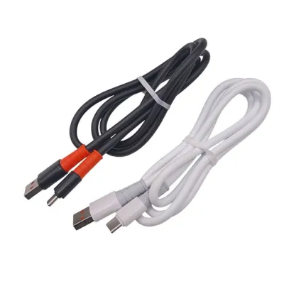 Кабель USB Силиконовый цветной 1м Type-C