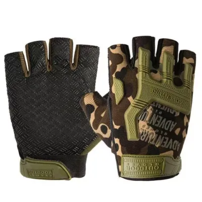 Тактические перчатки без пальцев Камуфляж XXL 10154