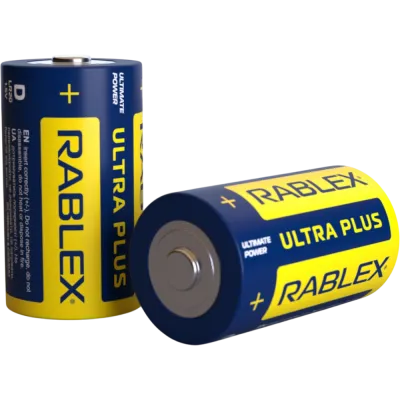 Батарейка Rablex LR20 ultra plus Alkaline