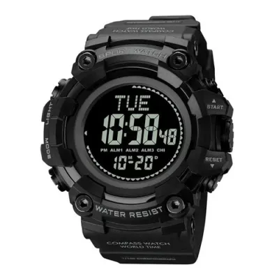 Часы наручные SKMEI 2037BK, BLACK, Compass, 10292