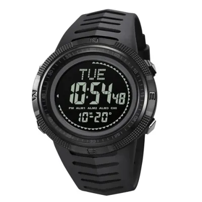 Часы наручные SKMEI 2147BKBK, BLACK-BLACK, Compass, 10321