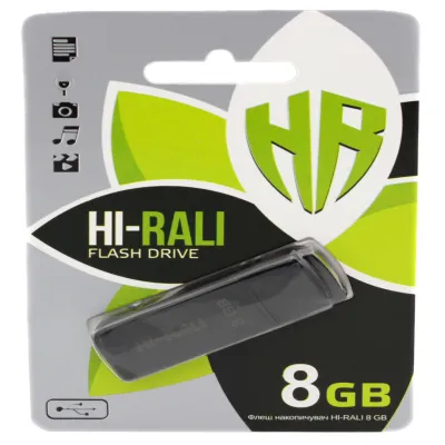 USB флеш накопитель Hi-Rali 8GB/ HI-8GBTAG (Гарантия 3года)