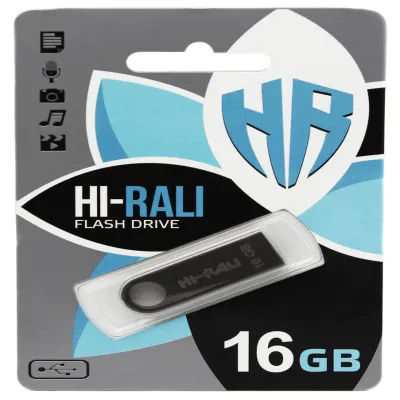 USB флеш накопитель Hi-Rali 16GB/ HI-16GBSH (Гарантия 3года)