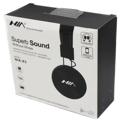 Наушники беcпроводные NIA-X3