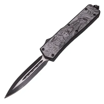 Нож выкидной фронтальный MicroTech SH585